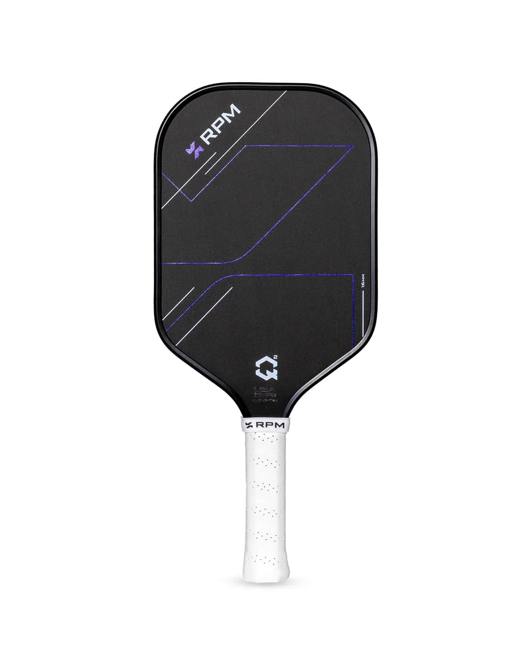 RPM Q2 16mm Elongated Pickleball Paddle — product photograph